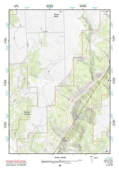 37108NW Page 85 Dove Creek Topo Preview 1