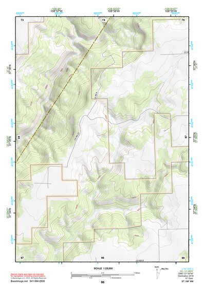 37108NW Page 86 Dove Creek Topo Preview 1