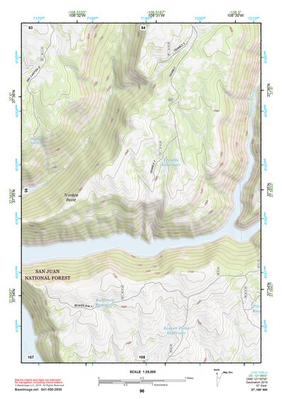 37108NW Page 96 Dove Creek Topo Preview 1