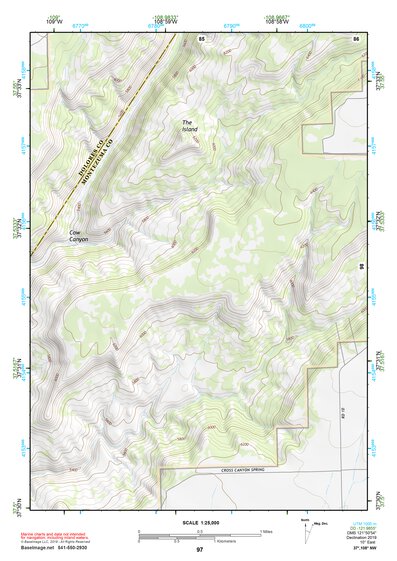 37108NW Page 97 Dove Creek Topo Preview 1