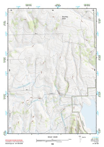 37108NW Page 106 Dove Creek Topo Preview 1