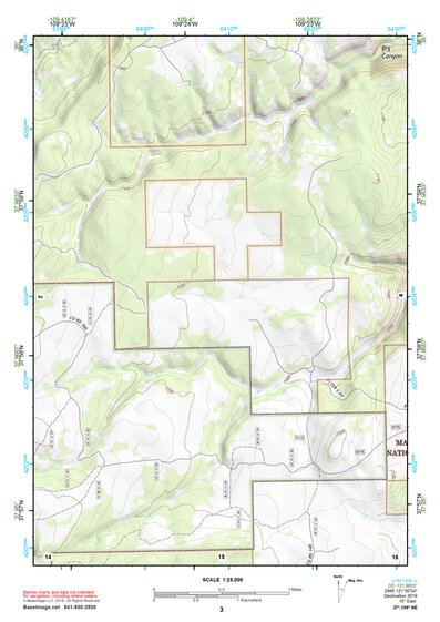 37109NE Page 3 Blanding Topo Preview 1