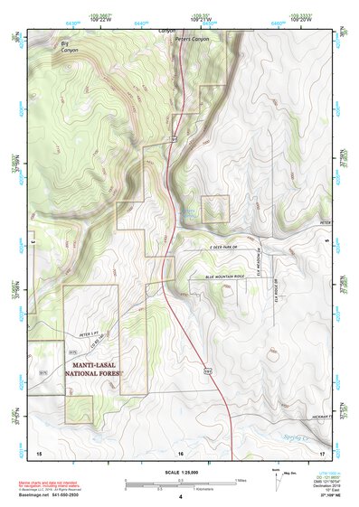 37109NE Page 4 Blanding Topo Preview 1