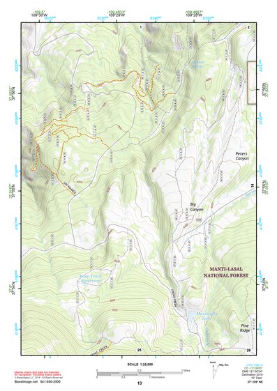 37109NE Page 13 Blanding Topo Preview 1