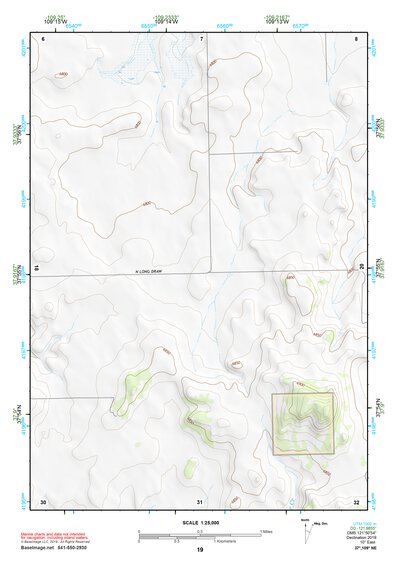 37109NE Page 19 Blanding Topo Preview 1