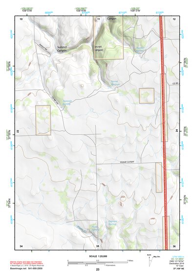 37109NE Page 23 Blanding Topo Preview 1
