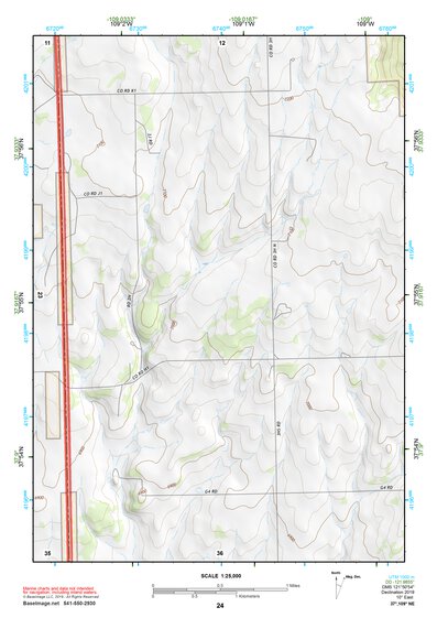 37109NE Page 24 Blanding Topo Preview 1