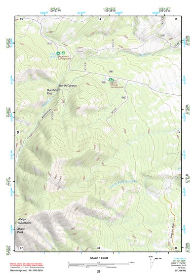37109NE Page 26 Blanding Topo Preview 1