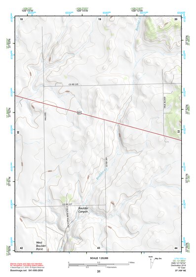 37109NE Page 31 Blanding Topo Preview 1