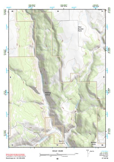 37109NE Page 42 Blanding Topo Preview 1
