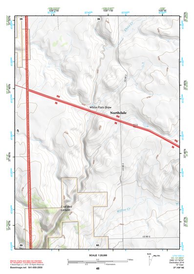 37109NE Page 48 Blanding Topo Preview 1