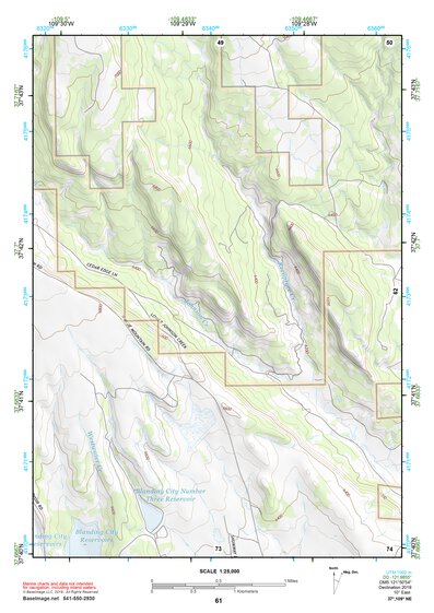 37109NE Page 61 Blanding Topo Preview 1
