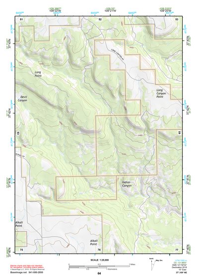 37109NE Page 64 Blanding Topo Preview 1