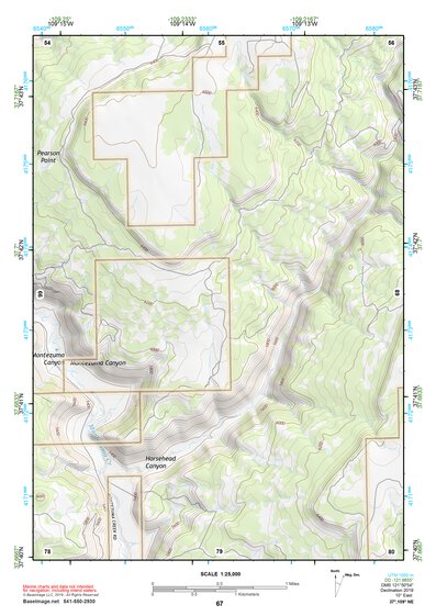 37109NE Page 67 Blanding Topo Preview 1