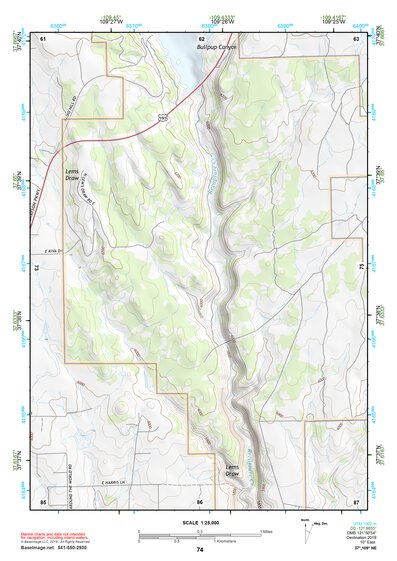37109NE Page 74 Blanding Topo Preview 1