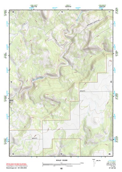 37109NE Page 82 Blanding Topo Preview 1