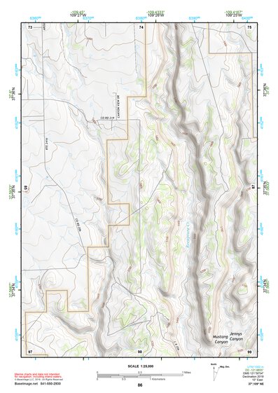 37109NE Page 86 Blanding Topo Preview 1