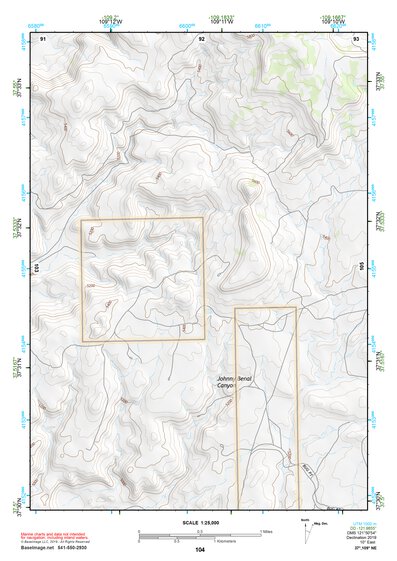 37109NE Page 104 Blanding Topo Preview 1