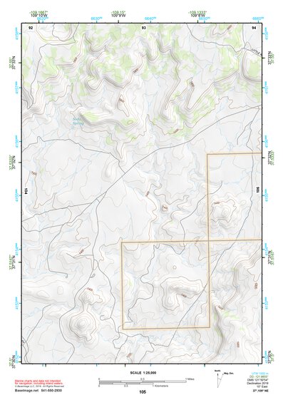 37109NE Page 105 Blanding Topo Preview 1