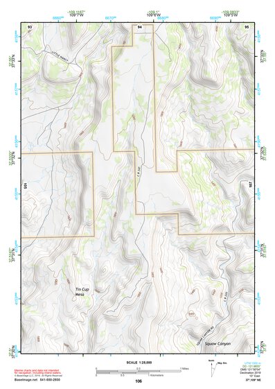 37109NE Page 106 Blanding Topo Preview 1