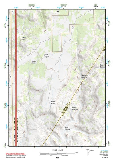 37109NE Page 108 Blanding Topo Preview 1