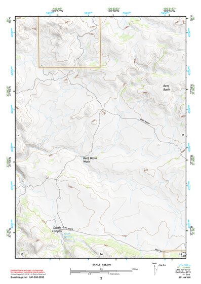 37109NW Page 2 Blanding Topo Preview 1