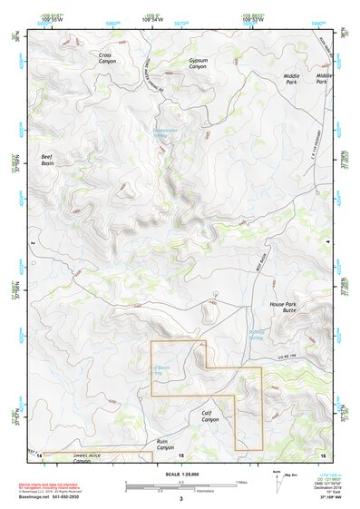 37109NW Page 3 Blanding Topo Preview 1