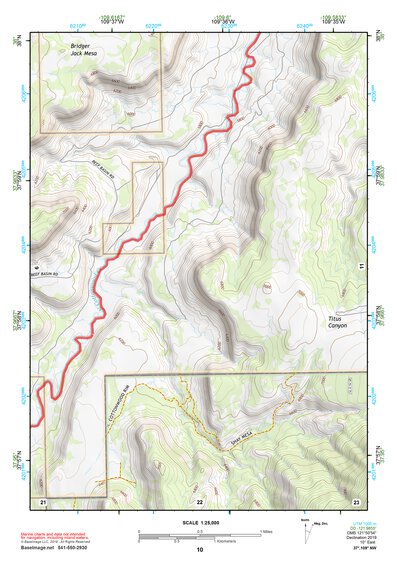 37109NW Page 10 Blanding Topo Preview 1