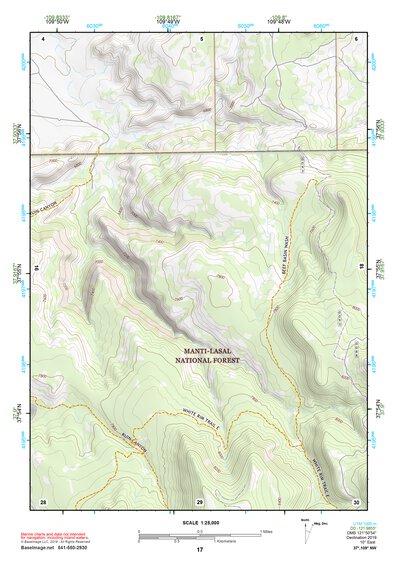 37109NW Page 17 Blanding Topo Preview 1