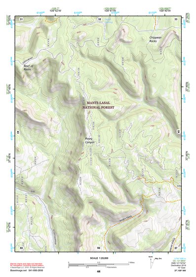 37109NW Page 44 Blanding Topo Preview 1
