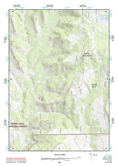 37109NW Page 59 Blanding Topo Preview 1