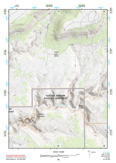 37109NW Page 73 Blanding Topo Preview 1
