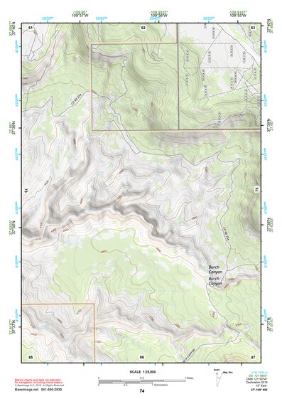 37109NW Page 74 Blanding Topo Preview 1