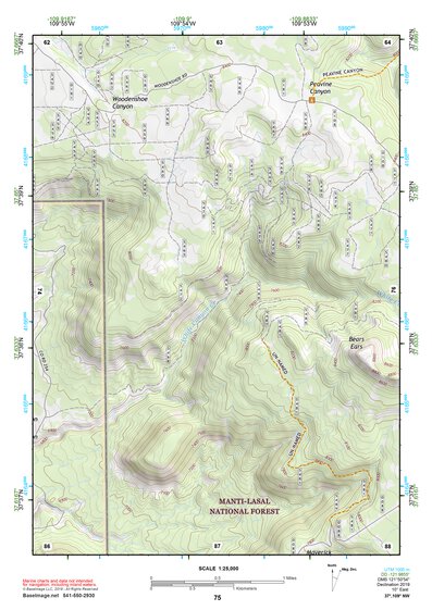 37109NW Page 75 Blanding Topo Preview 1
