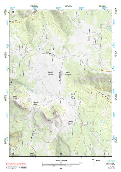 37109NW Page 76 Blanding Topo Preview 1