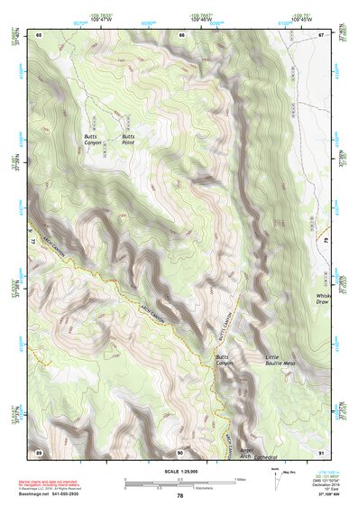 37109NW Page 78 Blanding Topo Preview 1