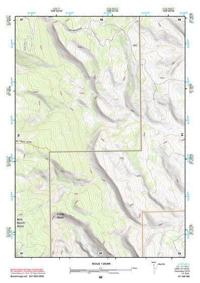 37109NW Page 80 Blanding Topo Preview 1
