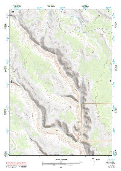 37109NW Page 101 Blanding Topo Preview 1
