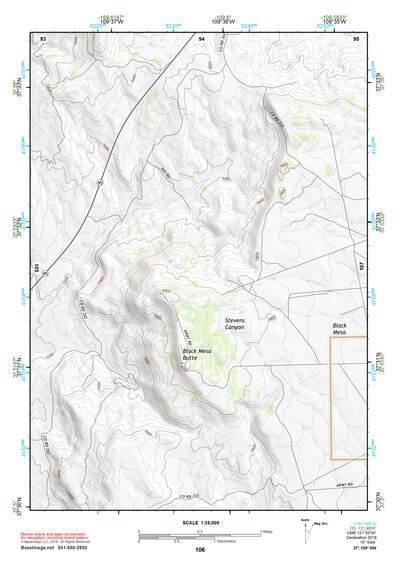 37109NW Page 106 Blanding Topo Preview 1
