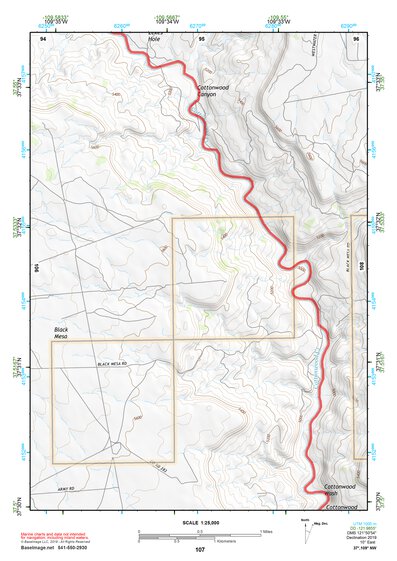37109NW Page 107 Blanding Topo Preview 1