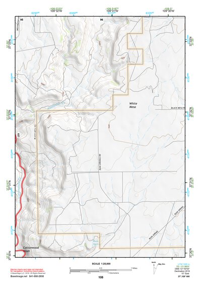 37109NW Page 108 Blanding Topo Preview 1