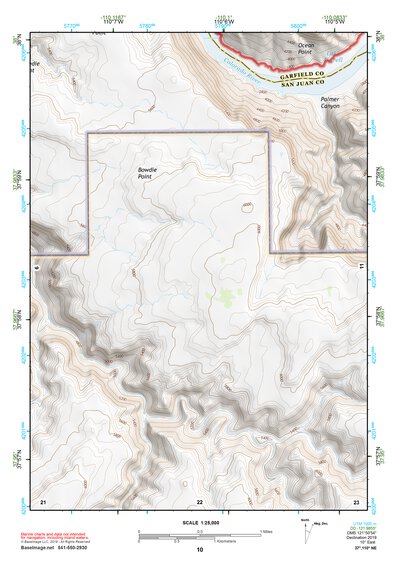 37110NE Page 10 Hite Crossing Topo Preview 1