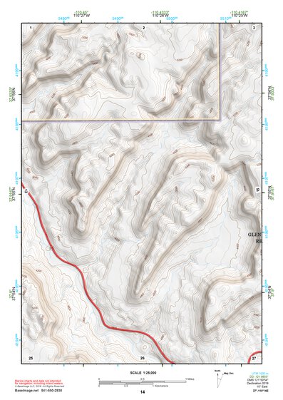 37110NE Page 14 Hite Crossing Topo Preview 1