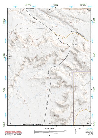 37110NE Page 28 Hite Crossing Topo Preview 1