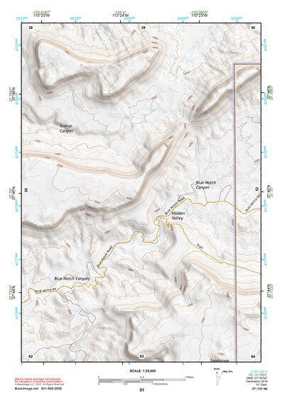 37110NE Page 51 Hite Crossing Topo Preview 1