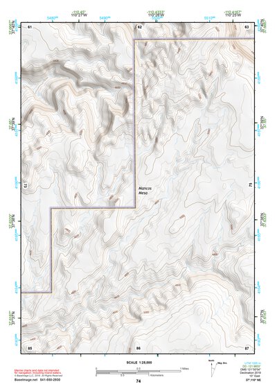 37110NE Page 74 Hite Crossing Topo Preview 1