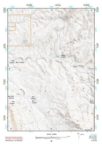 37110NE Page 76 Hite Crossing Topo Preview 1