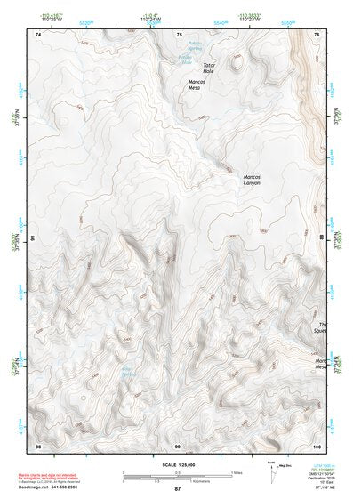 37110NE Page 87 Hite Crossing Topo Preview 1