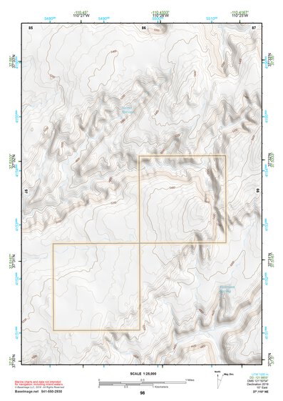 37110NE Page 98 Hite Crossing Topo Preview 1
