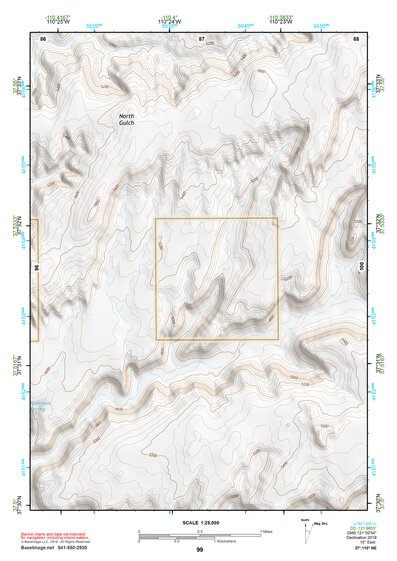 37110NE Page 99 Hite Crossing Topo Preview 1